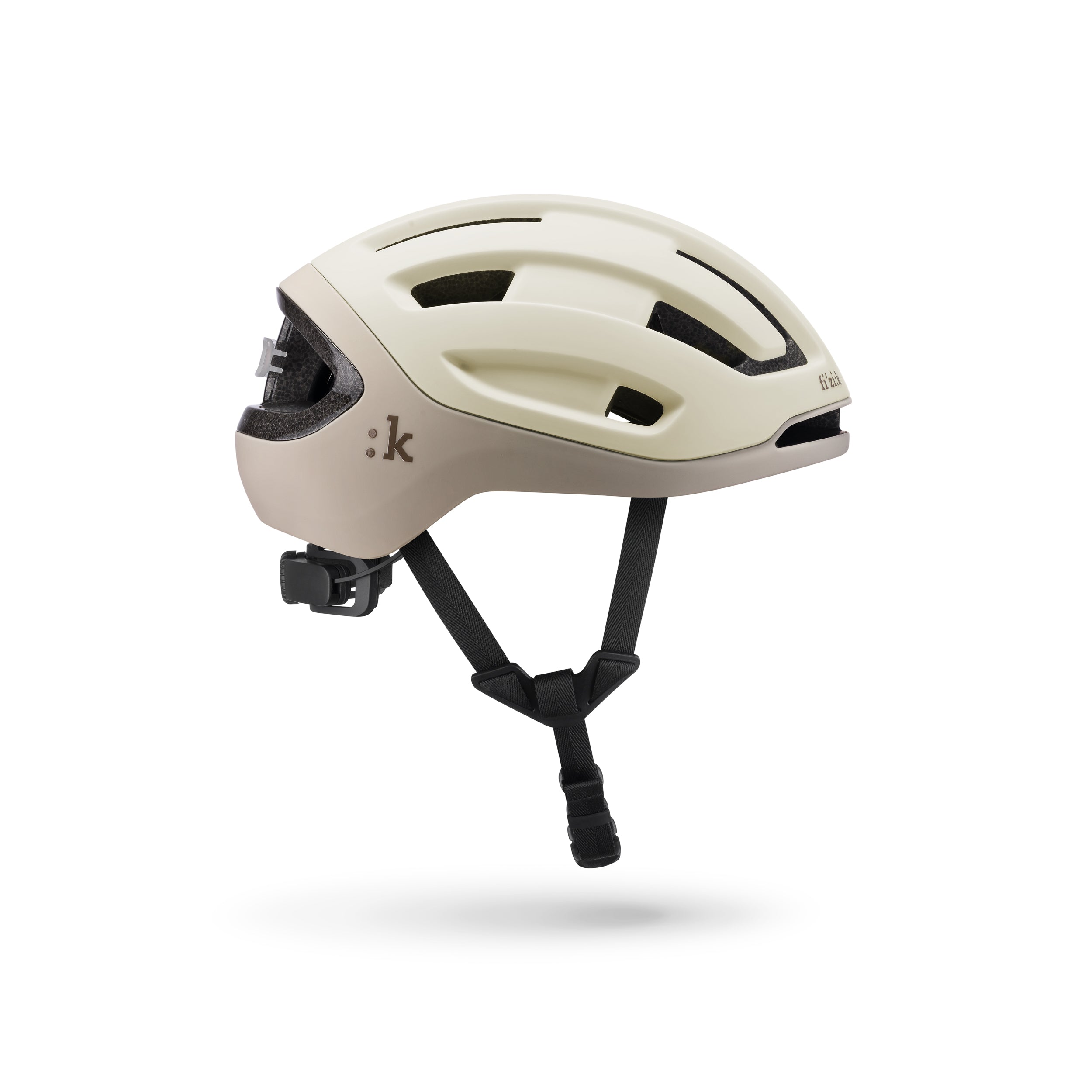 Kyros: a versatile, ventilated helmet for road, gravel, and XC riding. Features MIPS Evolve Core and CE safety certification. Shop now on official fi'zi:k website!