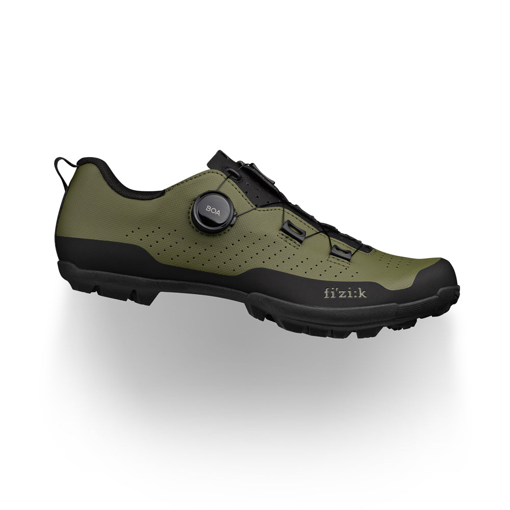 Off-road cycling shoes more comfortable - Terra Atlas Army/Black