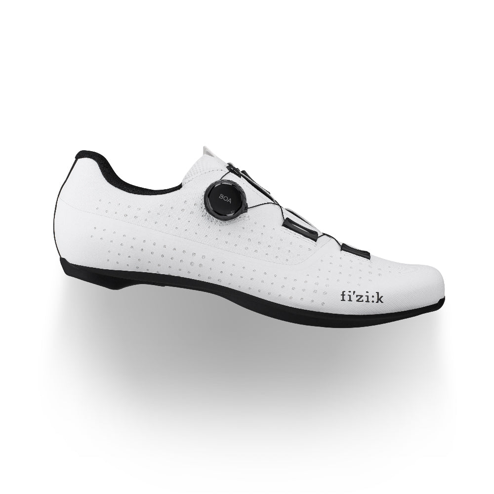 Cycling Shoes for Wide Feet - Tempo Overcurve R4 Wide White/Black