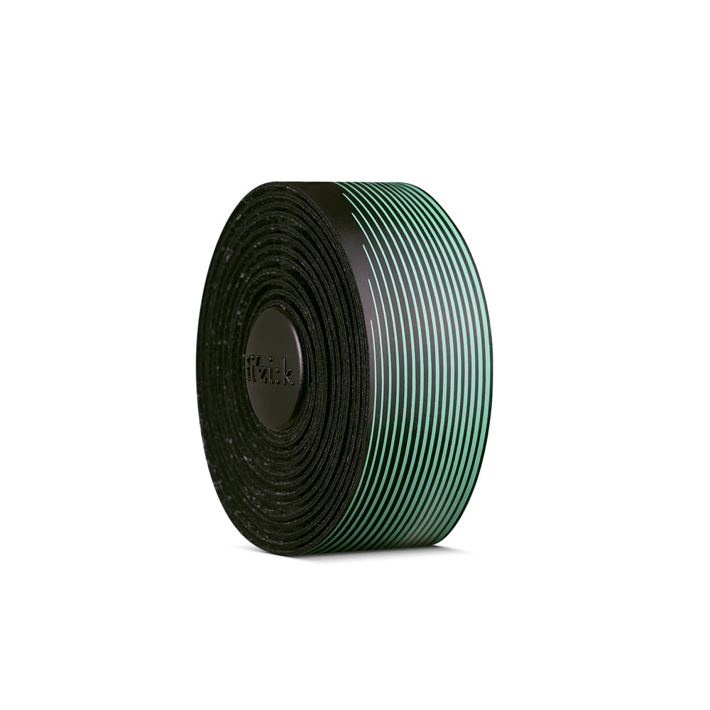 Zweifarbige schwarze Lenkerbänder - Racefeel Microtex Tacky Black Celeste Bianchi
