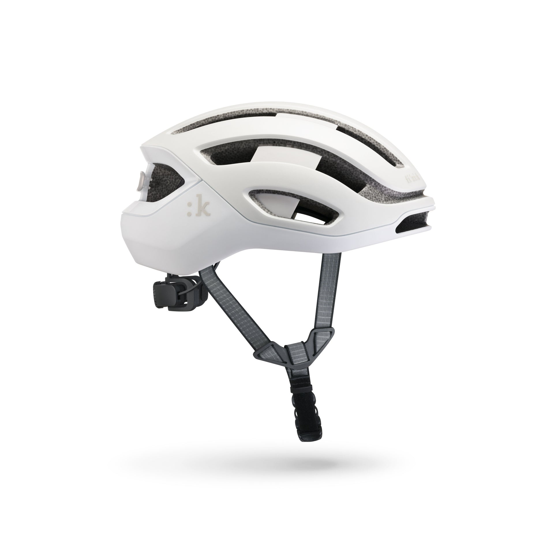 Kudo – Weißer Fahrradhelm für Straße, Gravel & XC