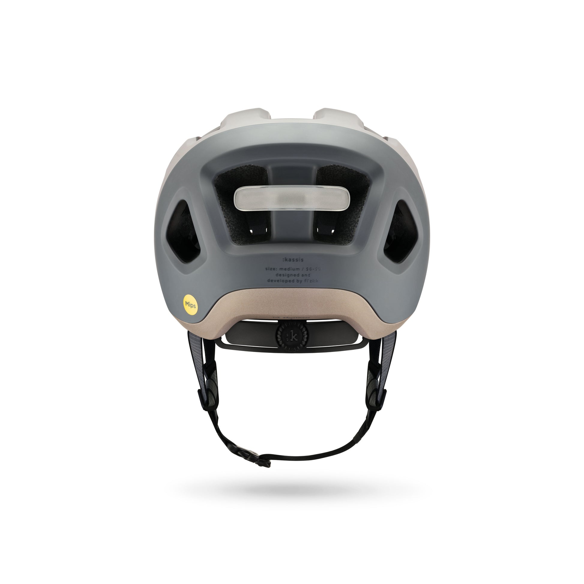Kassis - Grey MTB Trail Helmet: MIPS, Visor & Integrated Light Kassis - Grey MTB Trail Helmet: MIPS, Visor & Integrated Light