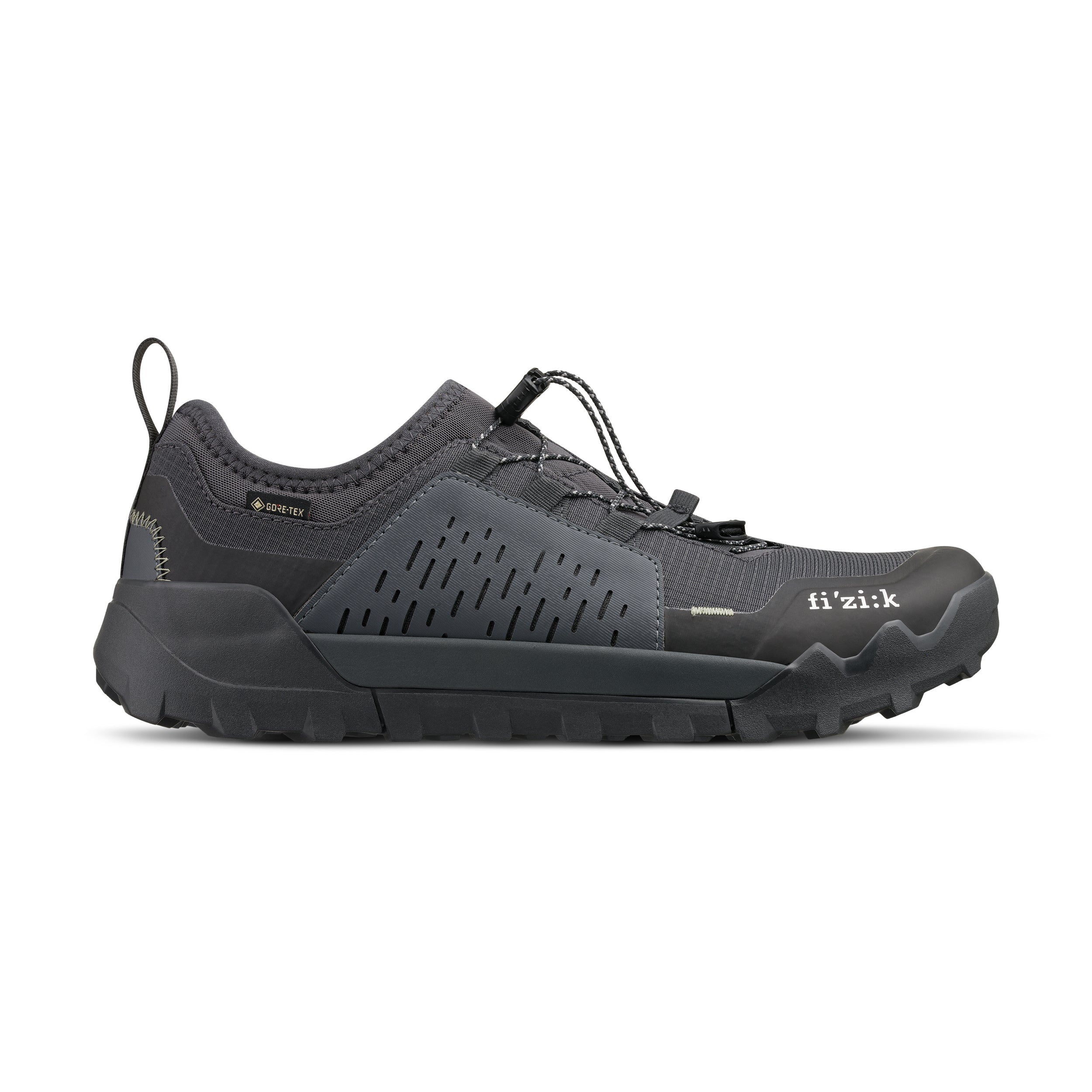 fizik TERRA ERGOLACE X2 SHOES SPDシューズ　41 Ergolace 2 GTX Flat - Black Versatile Trail and gravel Shoes with