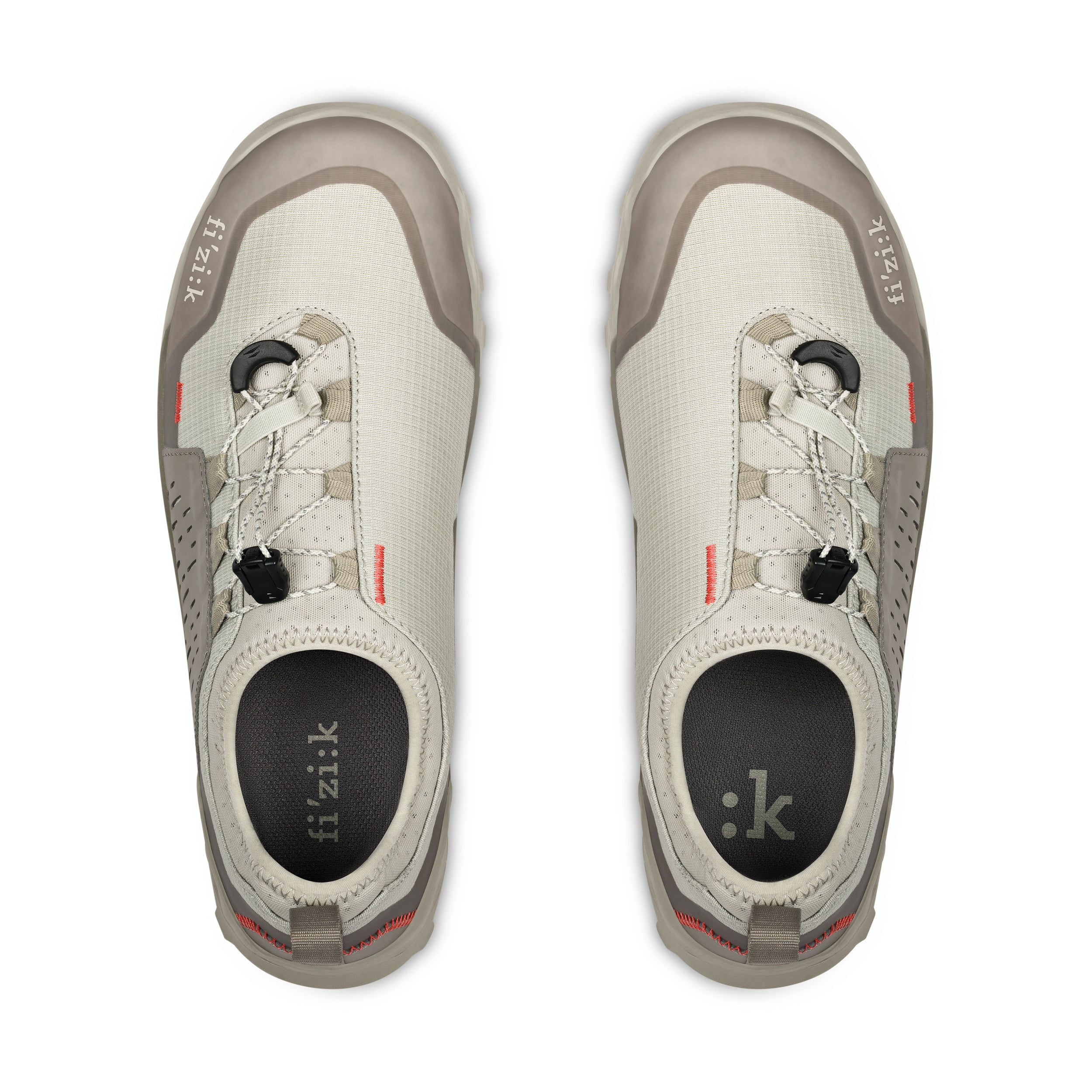 Ergolace 2 Flat - Off-White - Flat Pedal Trail & Gravel Shoe - Fizik
