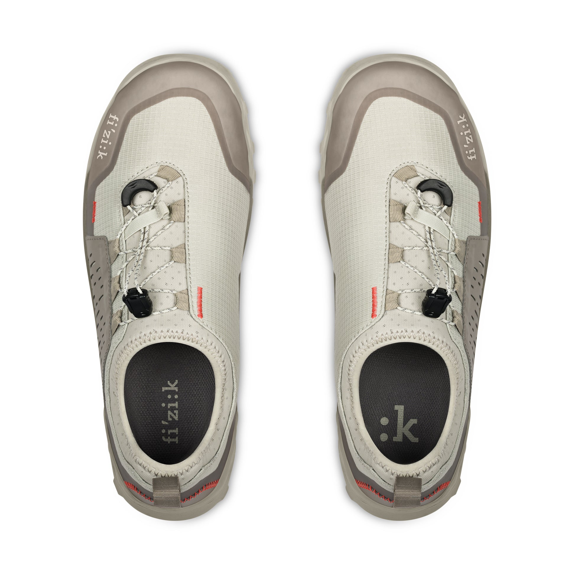 white gravel bike shoes Ergolace 2 Flat - Off-White - Flat Pedal Trail & Gravel Shoe