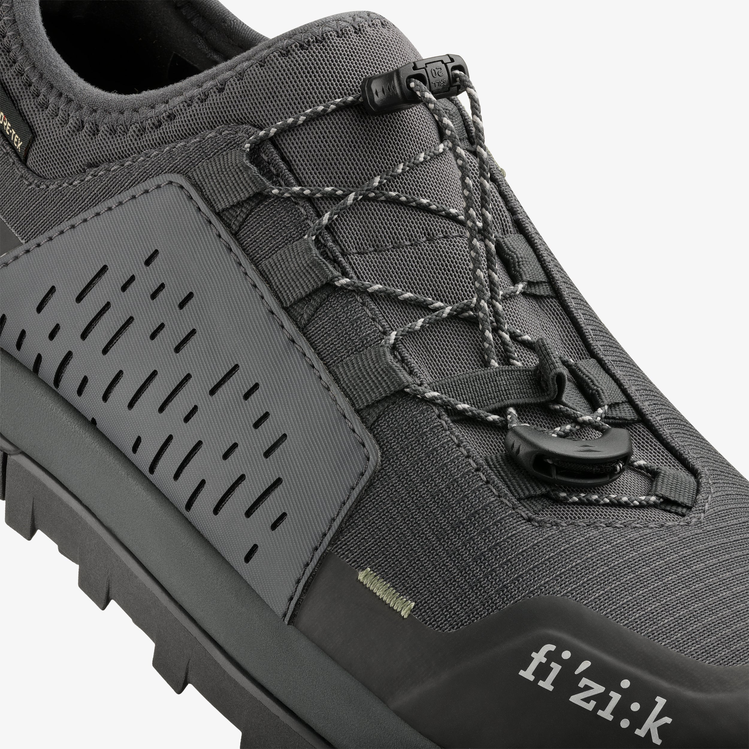 Ergolace 2 GTX - Black Versatile Trail and gravel Shoes with Gore