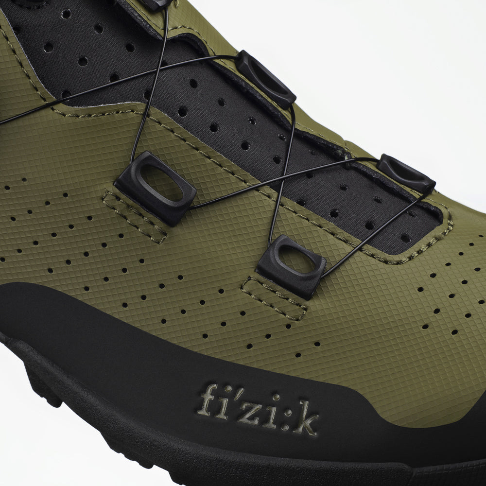 Off-road cycling shoes more comfortable - Terra Atlas Army/Black