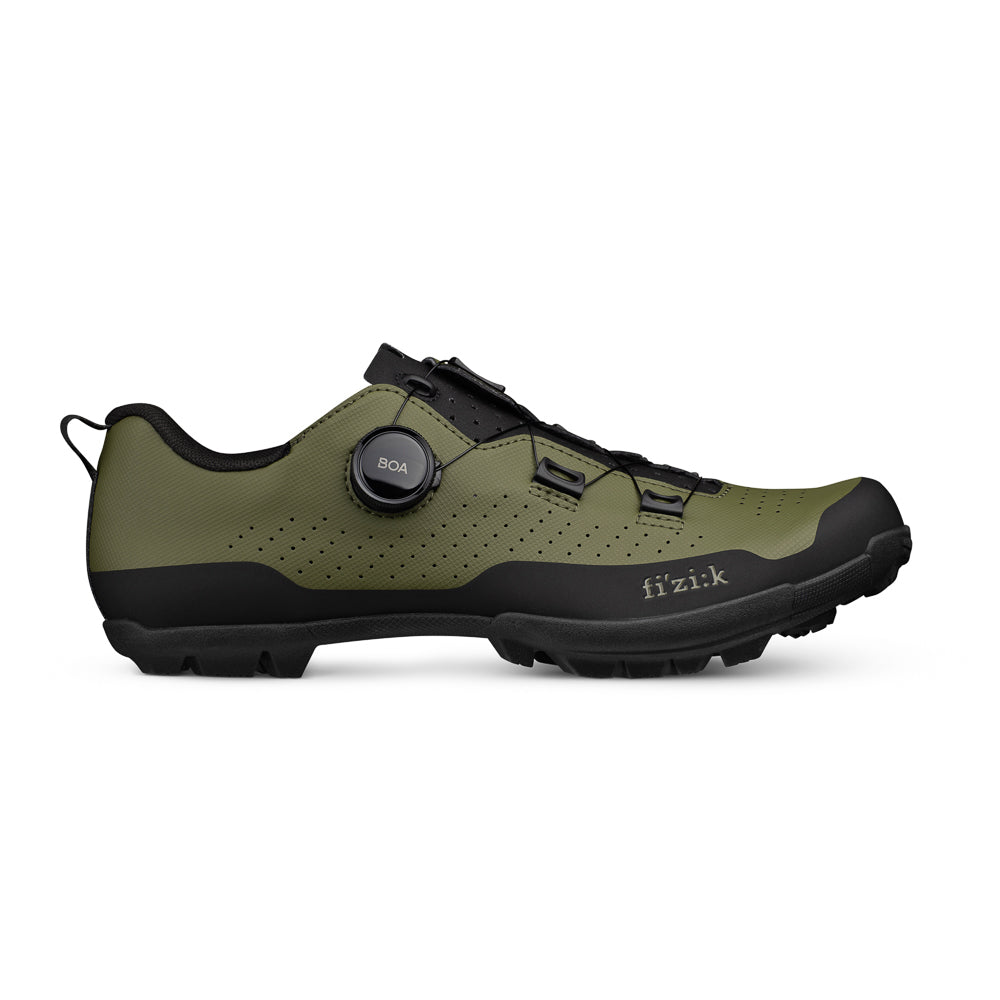 fizik TERRA ATLAS シューズ アーミー/ブラック Off-road cycling shoes more comfortable - Terra Atlas Army/Black