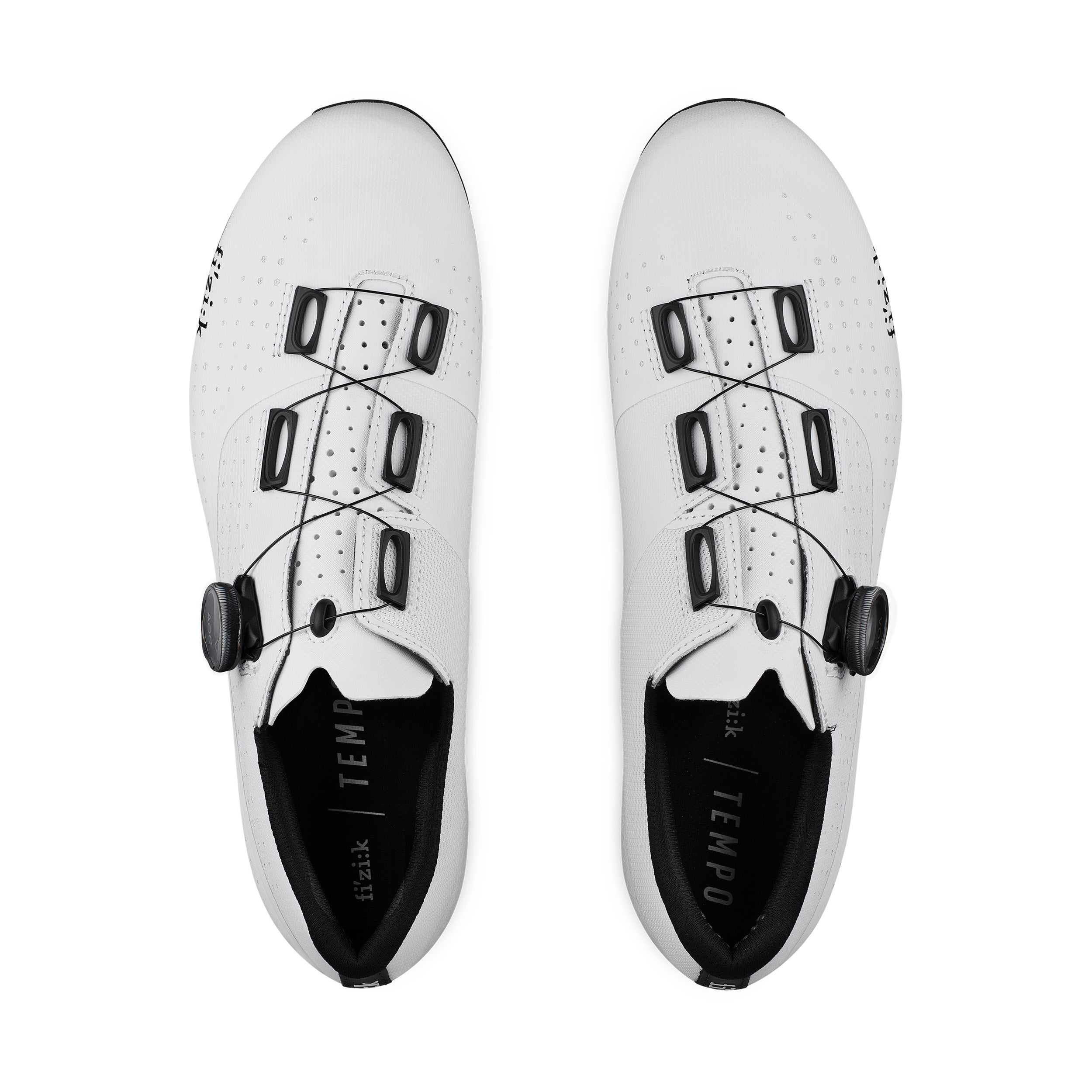 Performance road cycling shoes - Tempo Overcurve R4 White/Black