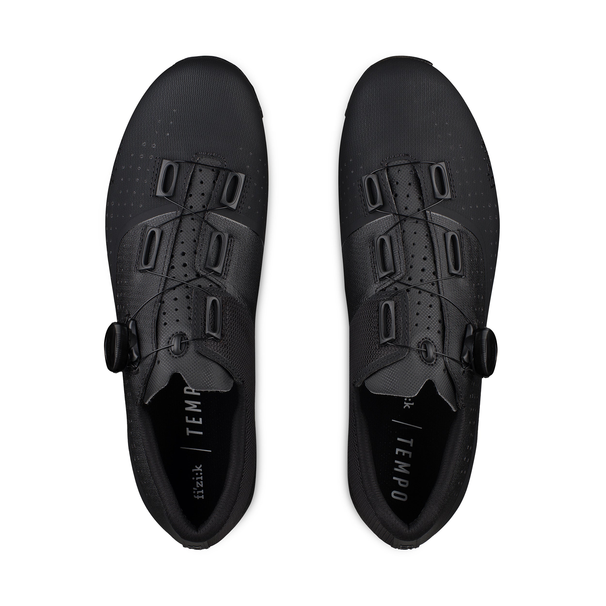 Cycling Shoes for Wide Feet - Tempo Overcurve R4 Wide Black/Black