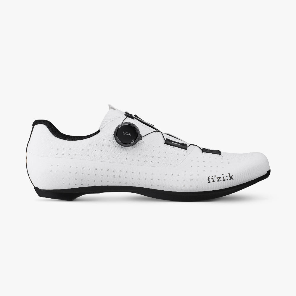 【値下げ】fizi:k TEMPO OVERCURVE R4（サイズ42.5） Cycling Shoes for Wide Feet - Tempo Overcurve R4 Wide White/Black