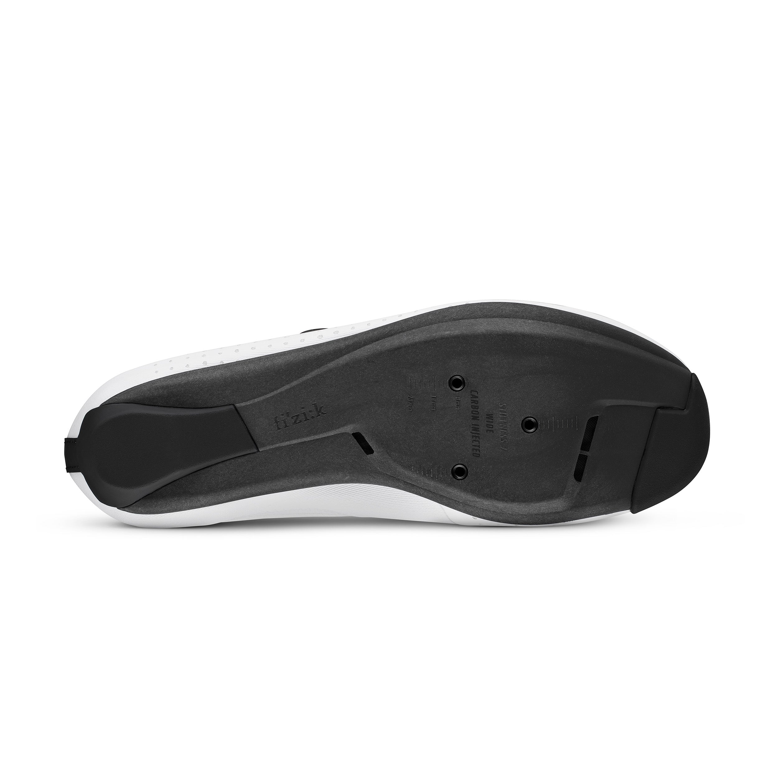 Cycling Shoes for Wide Feet - Tempo Overcurve R4 Wide White/Black