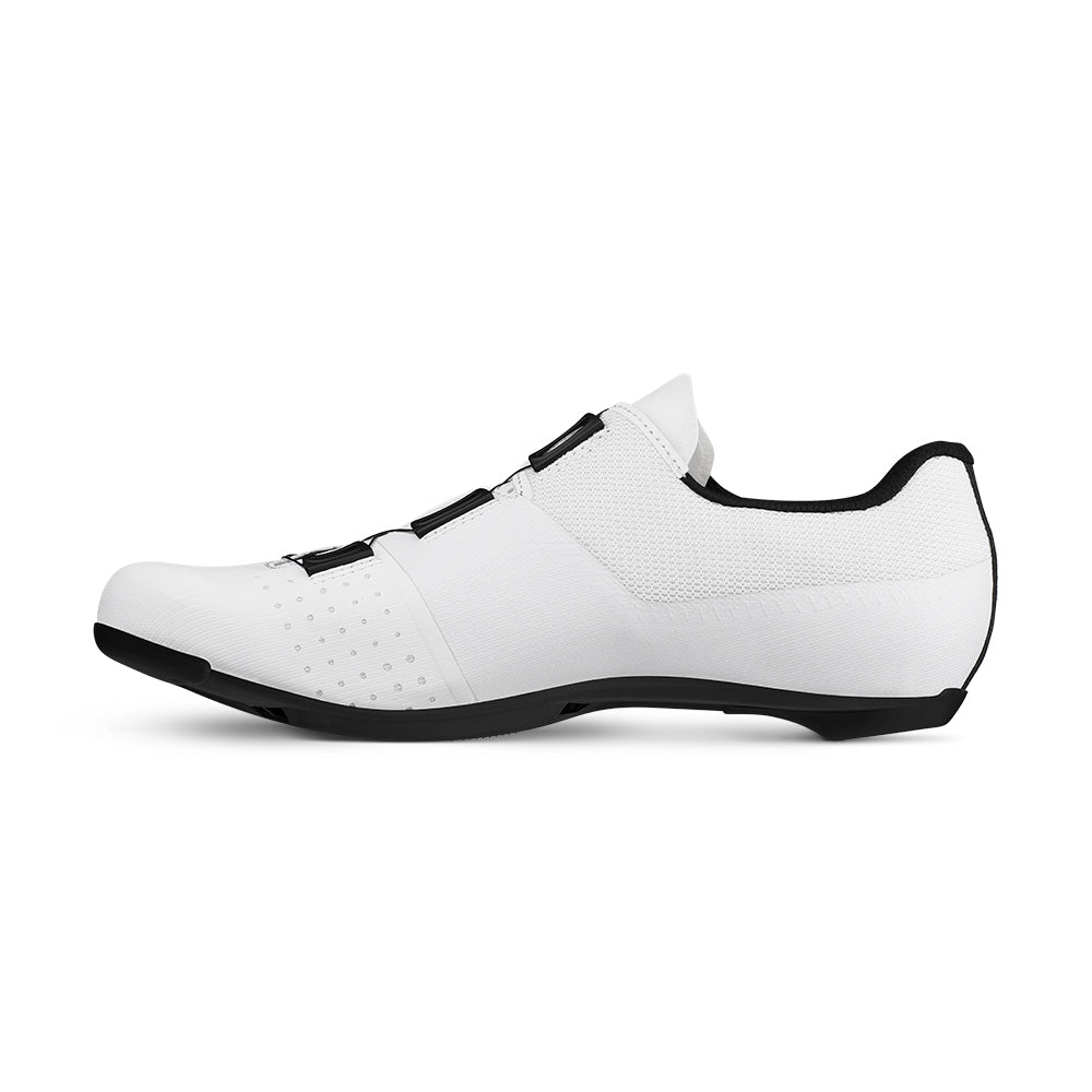 Cycling Shoes for Wide Feet - Tempo Overcurve R4 Wide White/Black