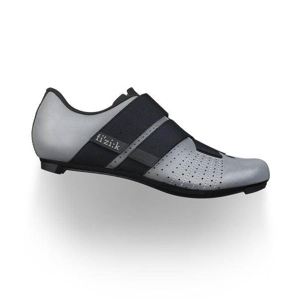 Road cycling shoes - Tempo Powerstrap R5 reflective Grey