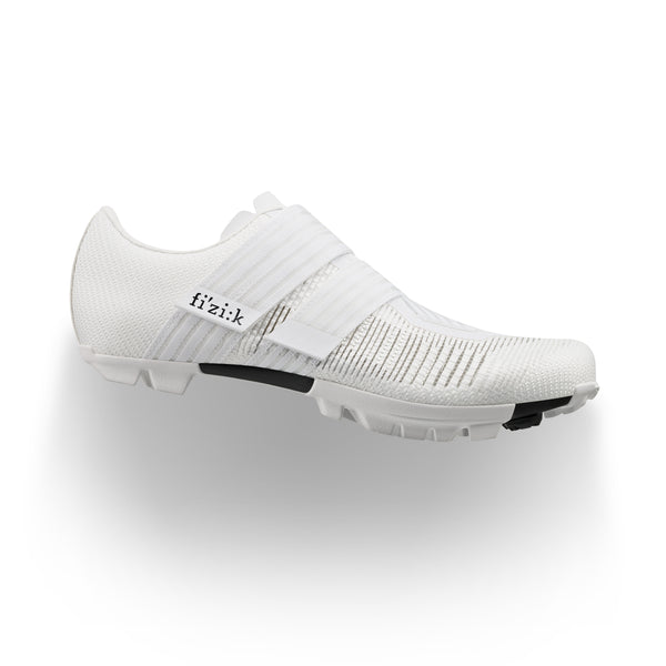 Fizik 自転車用シューズ ホワイト/ブラック ベルクロ EU 43 Vento Powerstrap Aeroweave X – Fizik