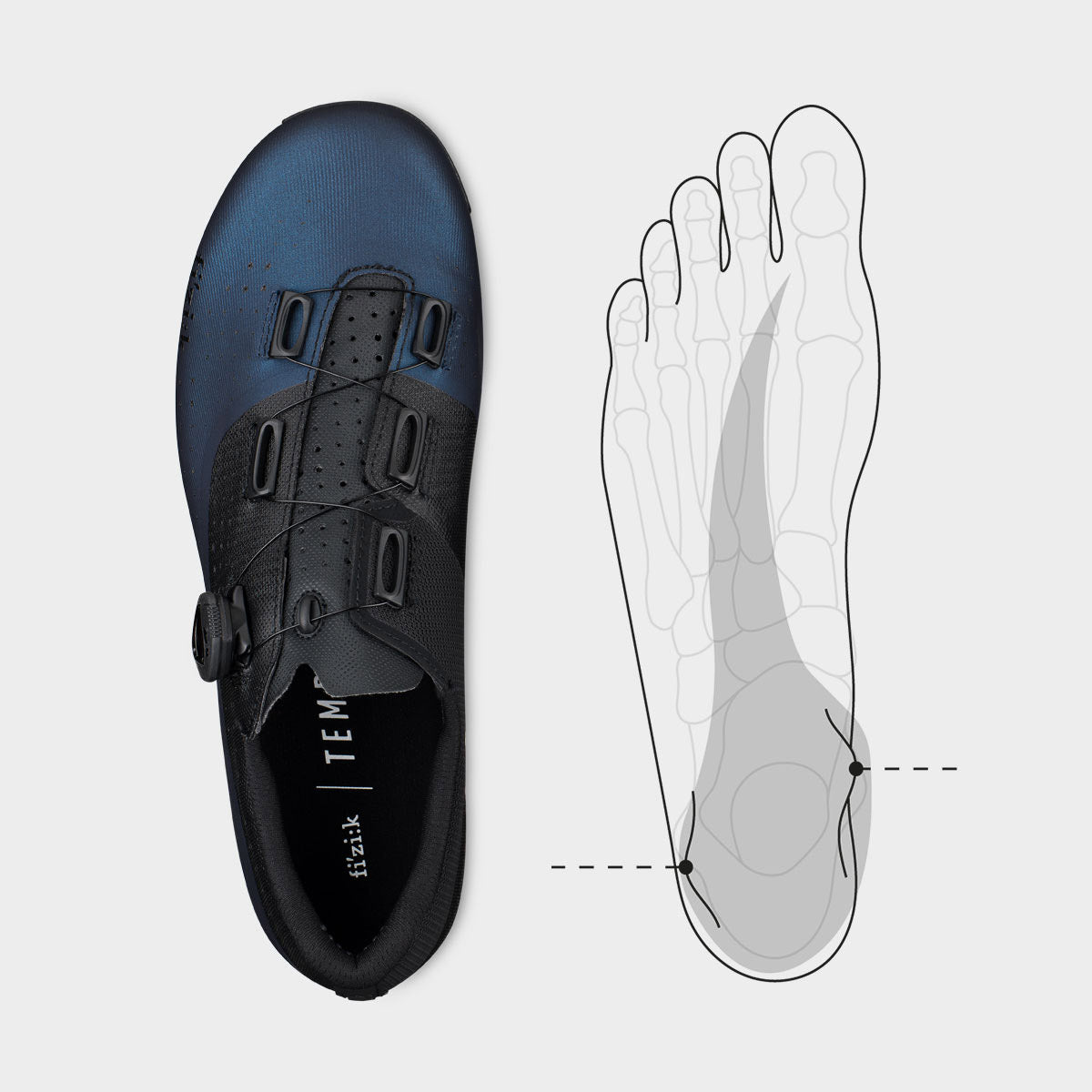 Cycling Shoes for Wide Feet - Tempo Overcurve R4 Wide Black/Black