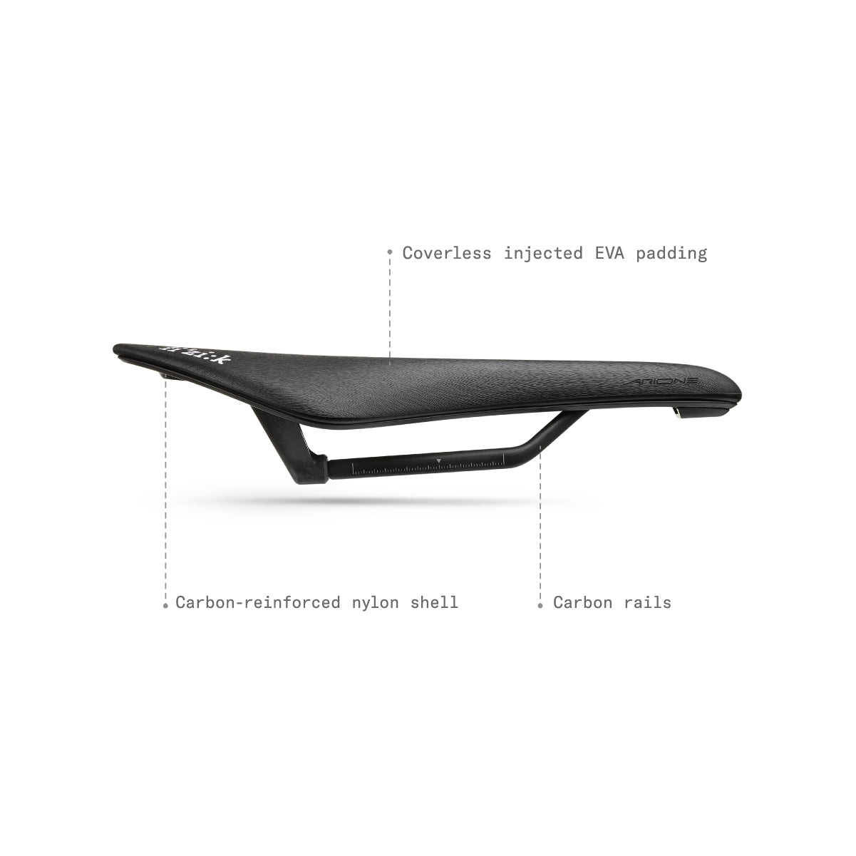 Arione R1 Light - Lightweight Carbon Racing Saddle - Fizik