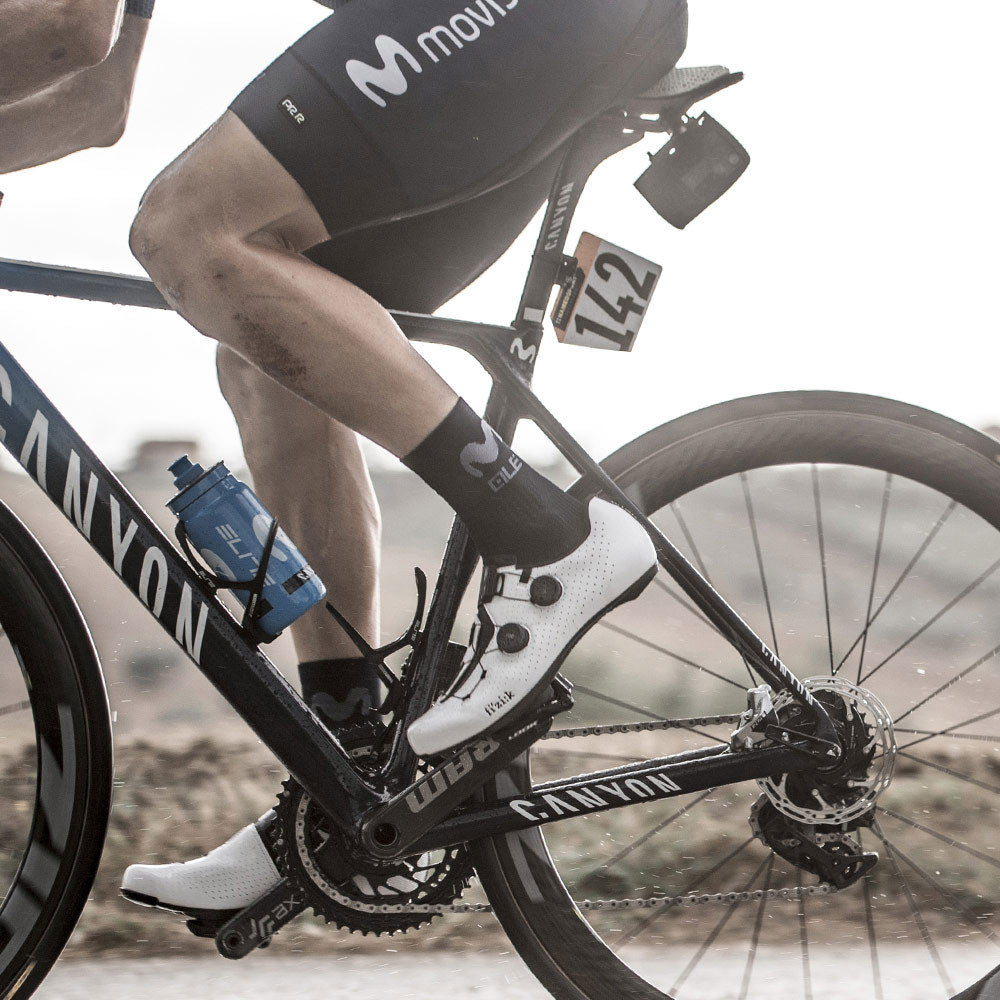 フィジーク fi'zi:k Vento Infinito Carbon 40.5 Road cycling Shoes - Infinito Carbon 2 Movistar Yellow/Fluo
