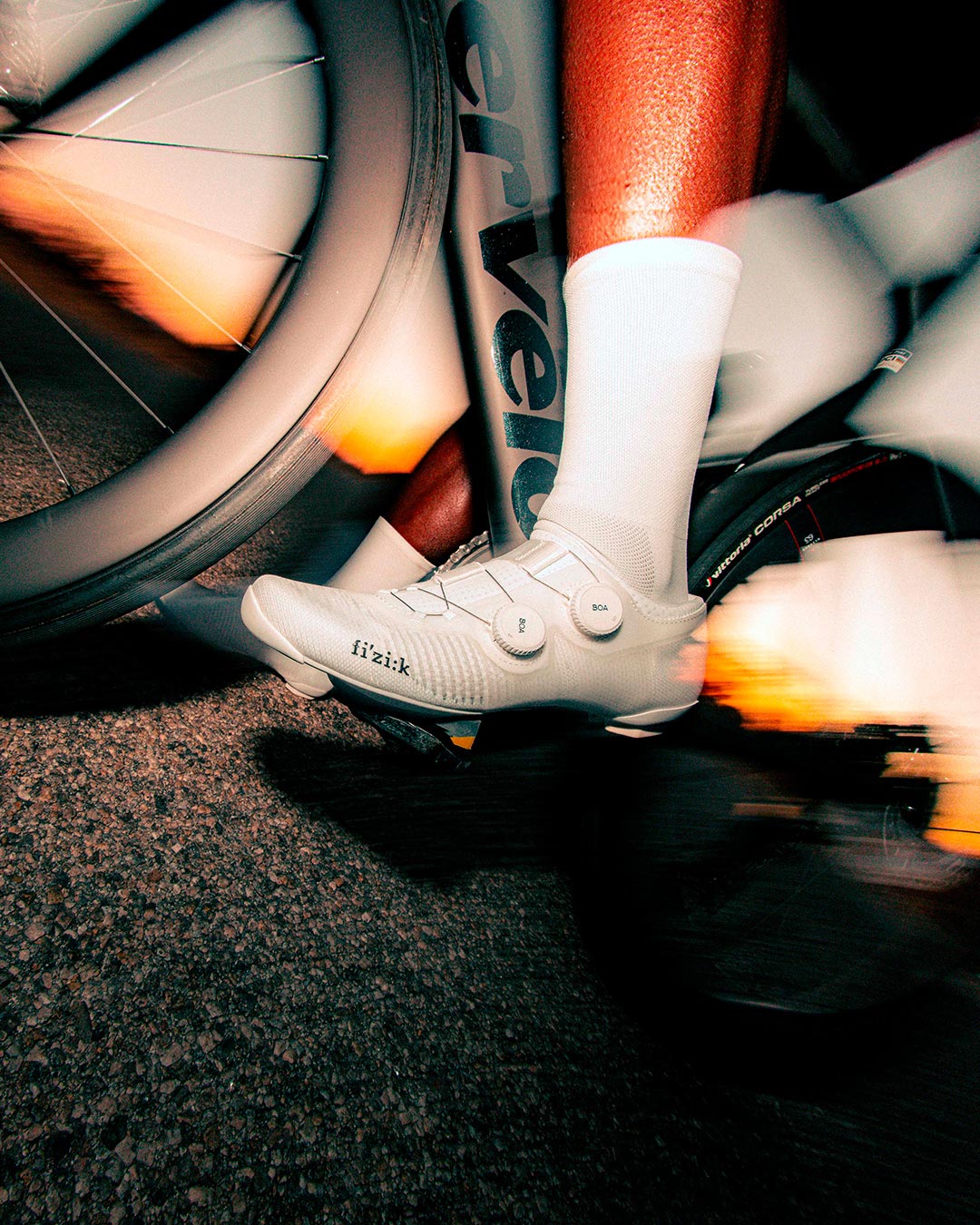 Fizik - Vega Carbon Green/Purple - Innovative road cycling shoes