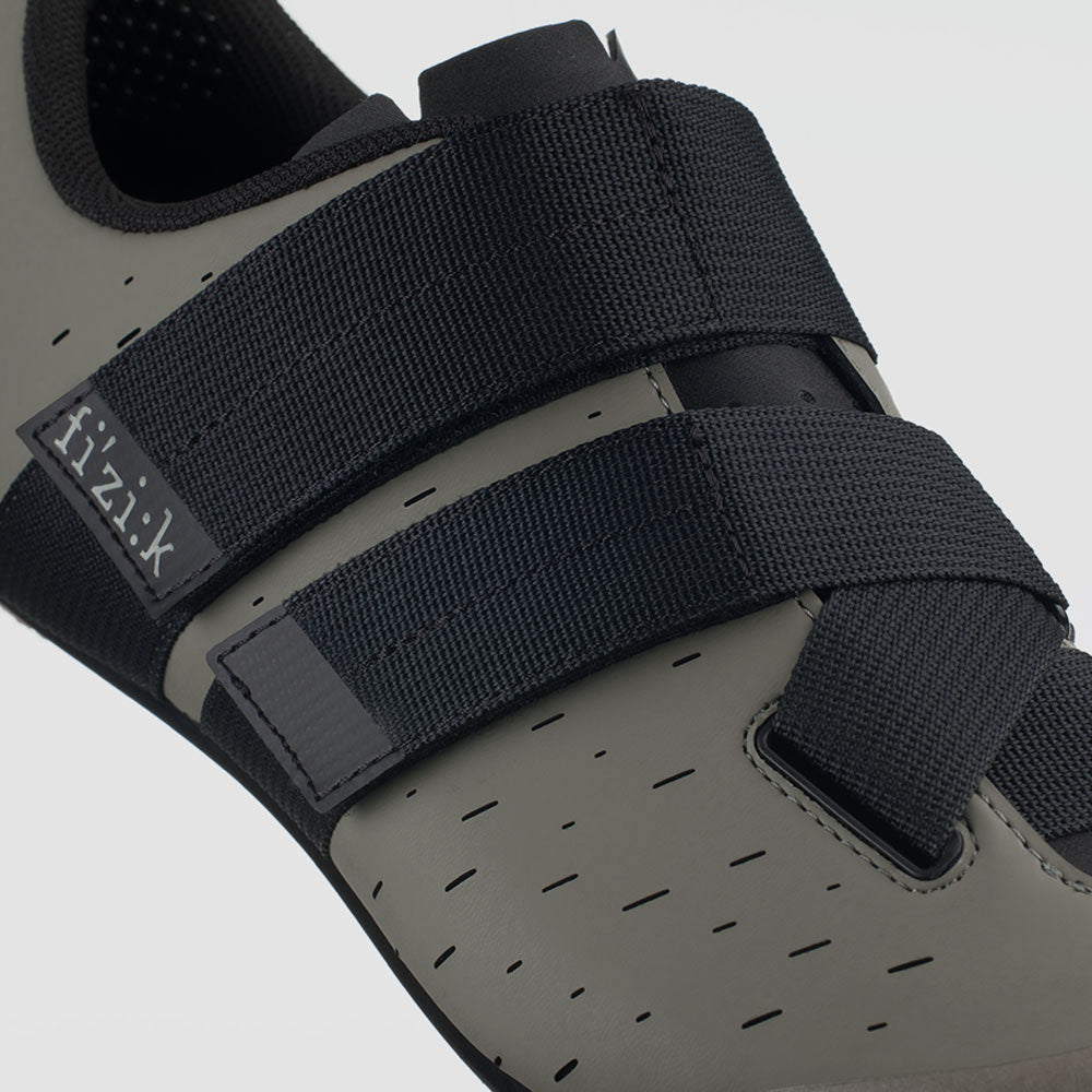 Gravel Cycling Shoes - Terra Powerstrap X4 Light Grey/Black