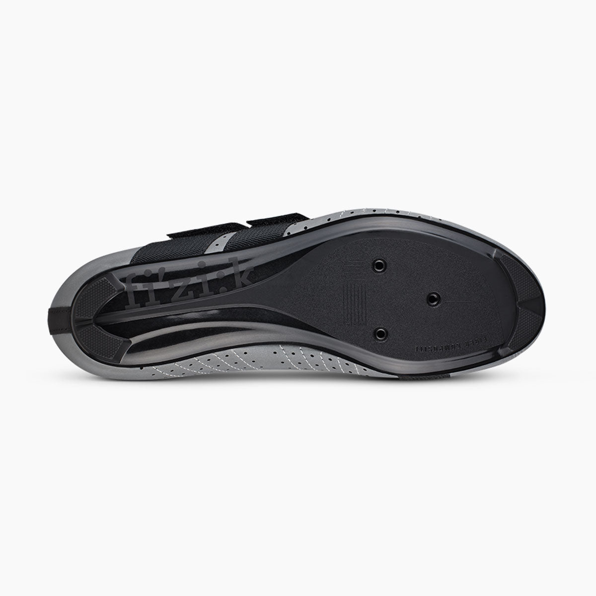 ウェア fizi:k TEMPO R5 POWERSTRAP BLACK/BLACK Clipless road cyling shoes - Tempo Powerstrap R5 Black/Black